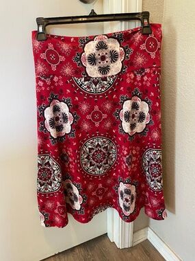 Colette Mali brushed knit skirt